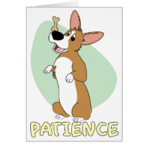 Corgi Patience Card