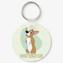 Corgi Patience Keychain