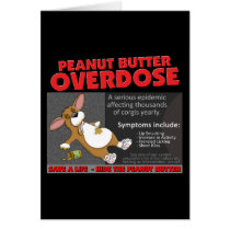 Corgi PB Overdose Card