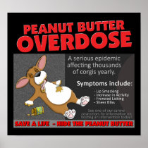 Corgi PB Overdose Posters