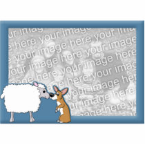 Corgi & Sheep Photo Frame photo sculptures