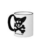 Corgi Skull & Crossbones Mug