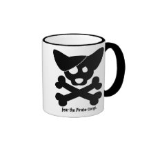 Corgi Skull & Crossbones Mug