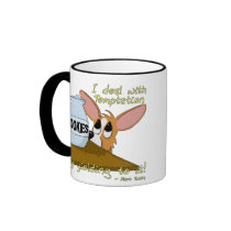 Corgi Temptations mugs