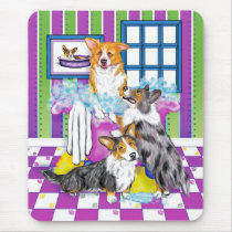 Corgi Tub Full mousepads