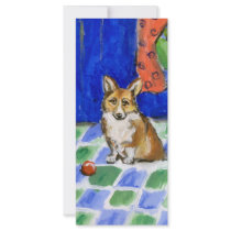 Corgi Waits rack cards