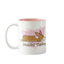 Corgi Wishful Thinking Mug