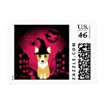 Corgi Witch postage