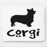 Corgi With Cool Text Mouse Mat