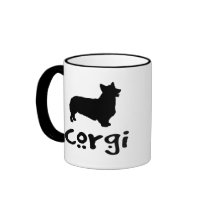 Corgi With Cool Text Coffee Mug