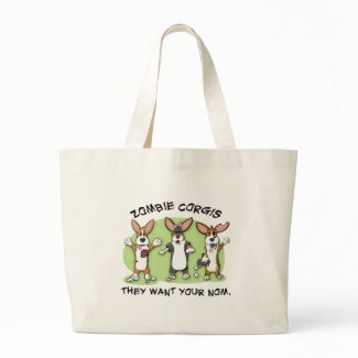 Corgi Zombies bag