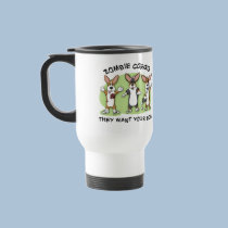 Corgi Zombies mugs