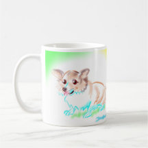 Corgie Caricature Mug 12a