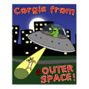 Corgis from Outer Space Poster posters