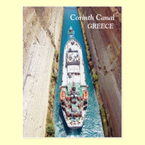 Corinth Canal, Greece Postcard postcards