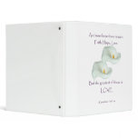 Corinthians 13:13 Faith Hope Love binders
