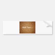 Cork Bumper Sticker