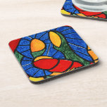 Cork Coaster Set Colorful Holy Family Cork Coaster Set Colorful Holy Family