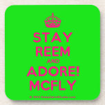 [Crown] stay reem and adore! mcfly  Cork Coasters