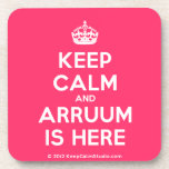 [Crown] keep calm and arruum is here  Cork Coasters