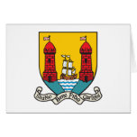 Cork Coat of Arms Card
