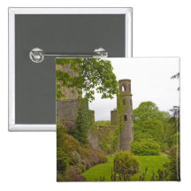 Cork, Ireland. The infamous Blarney Castle 2 Button