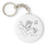 Cork Market Key Chain