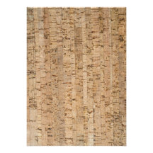 Cork-oak texture custom invitation