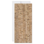 Cork-oak texture rack cards