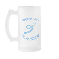 Corkscrew Frisbee Coffee Mug
