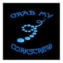 Corkscrew Frisbee Print