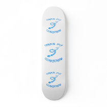 Corkscrew Frisbee Skate Deck