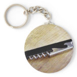 Corkscrew Keychain
