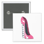 Corkscrew Pink Stiletto Shoe