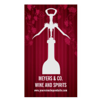 Corkscrew Wine Shop business cards