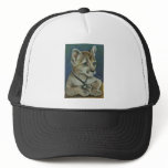 Corky the cougar trucker hat