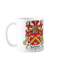 Cormier Family Crest mugs