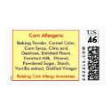 Corn Allergen Postage postage