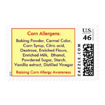 Corn Allergen Postage stamps