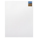Corn and Blue Sky moon Personalized Letterhead