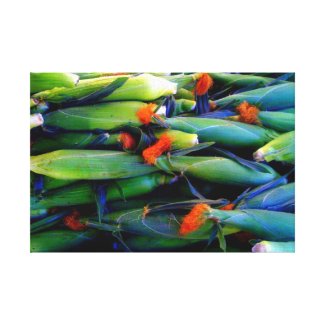 corn wrappedcanvas