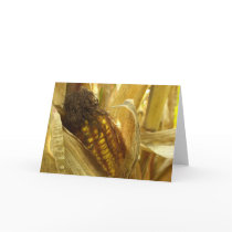Corn close up Greetingcard
