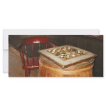 Corn Cob Checkers Customized Rack Card