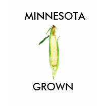 corn cob, MINNESOTA, GROWN t-shirts