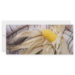 Corn cob rack cards