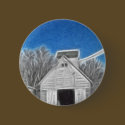 Corn Crib 1 Enhanced Oil buttons by OutdoorArt Corn Crib 1 Enhanced Oil buttons