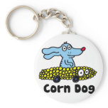 corn dog keychain