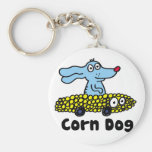 corn dog keychain