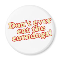 Corn Dogs magnets by ruderetro Corn Dogs magnets