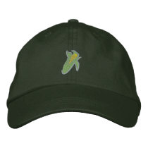 Corn embroidered hats by ZazzleEmbroidery Corn embroidered hats